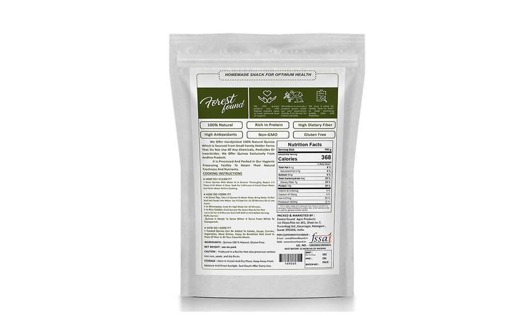 Forest Found Gluten Free Quinoa    Pack  250 grams